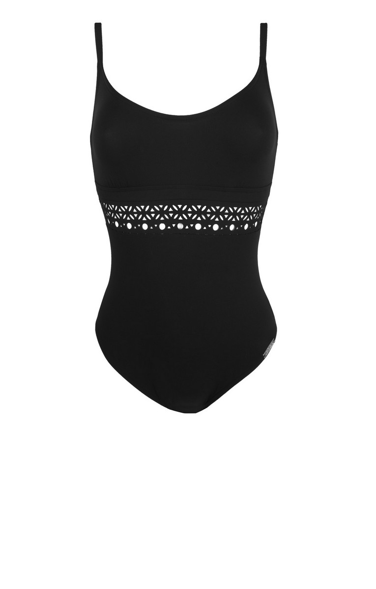 Lise Charmel Swimwear - Ajourage Couture High Waist Bikini Bottom Noir main image 1